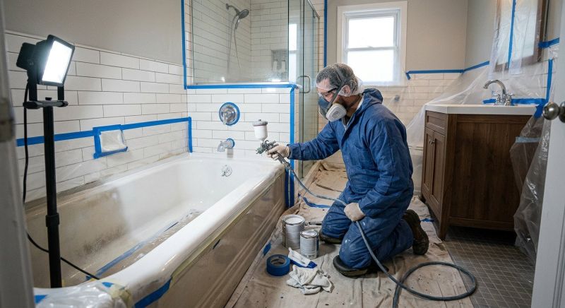 Fiberglass Tub Refinishing in Denver County, CO
