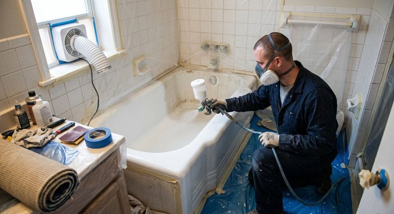 Porcelain Tub Resurfacing in Denver, CO