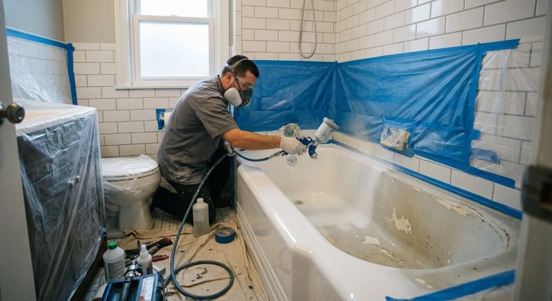 Porcelain Tub Resurfacing in Littleton, CO